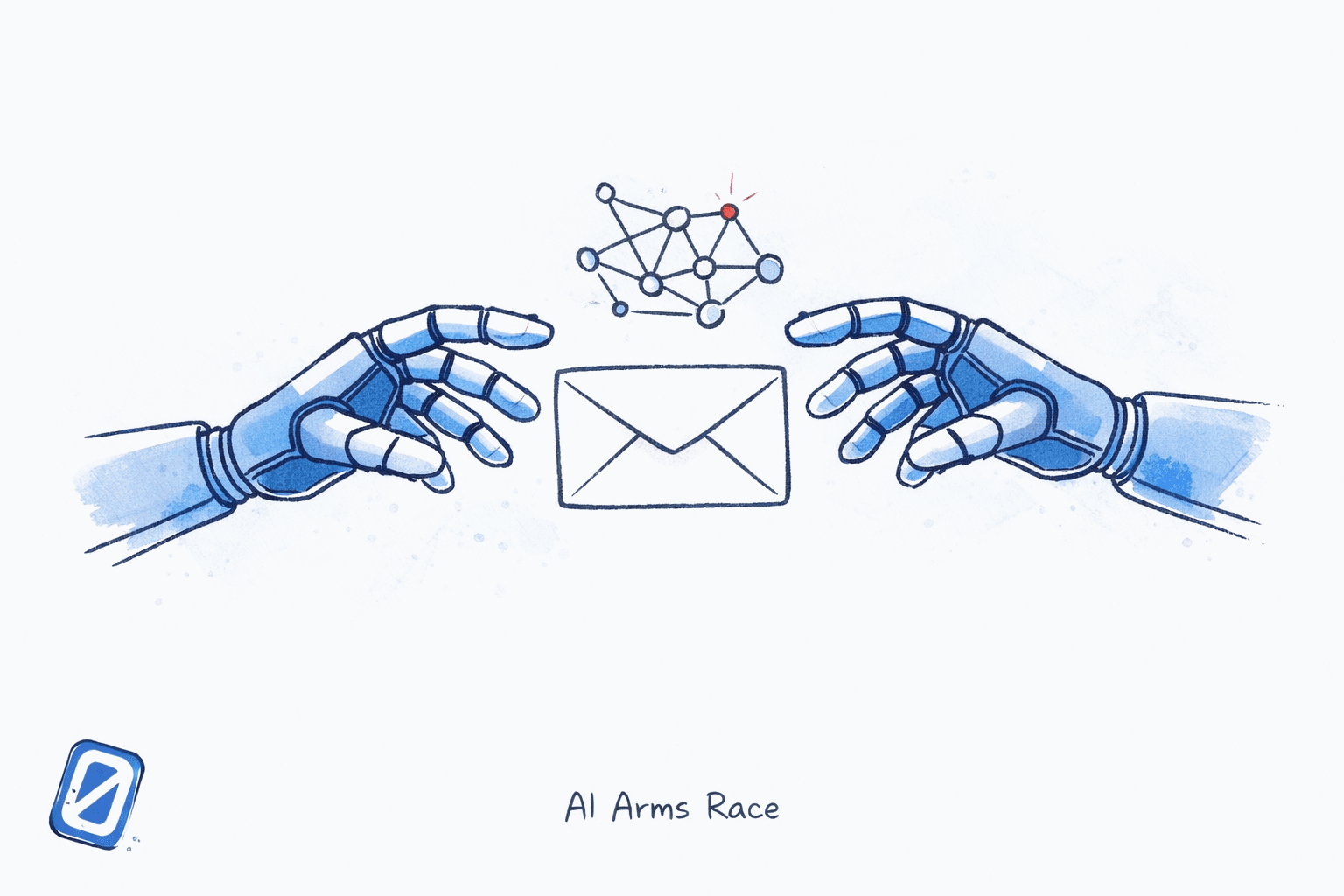The AI Email Arms Race: How Every Inbox Got a Language Model