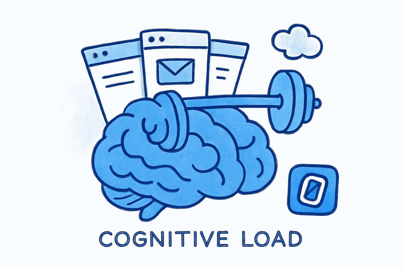 The Open Tab Tax: Email Cognitive Load Drains Focus Even When You Ignore It