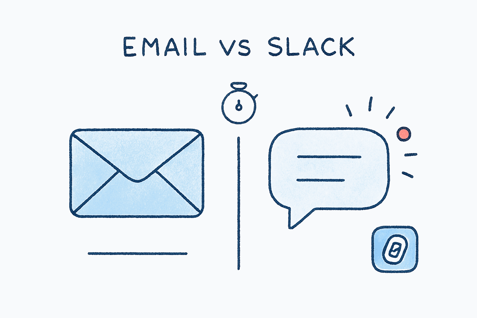 Email vs Slack: When Async Beats Real-Time